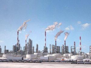 Huge Refinery 3D Модель