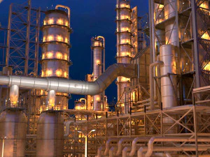 Huge Refinery 3D Model