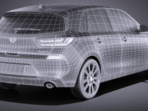 Hyundai Elantra GT 2018 3D 模型