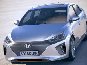 Hyundai Ioniq Electric 2018 3D 모델