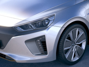 Hyundai Ioniq Electric 2018 3D 모델