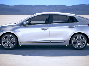 Hyundai Ioniq Electric 2018 3D 모델