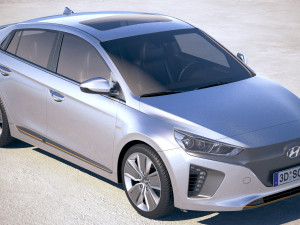 Hyundai Ioniq Electric 2018 3D 모델