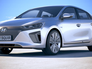 Hyundai Ioniq Electric 2018 3D 모델