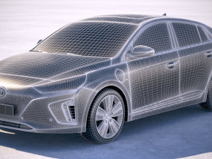 Hyundai Ioniq Electric 2018 3D 모델