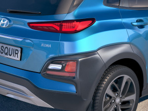 Hyundai Kona 2018 3Dモデル