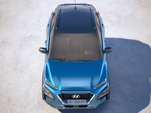 Hyundai Kona 2018 3D Model
