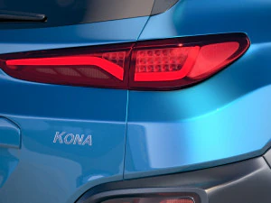 Hyundai Kona 2018 3D Model