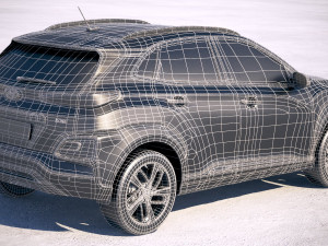 Hyundai Kona 2018 3Dモデル