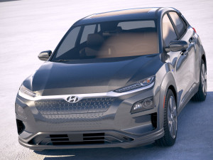 Hyundai Kona Electric 2019 Modèle 3D