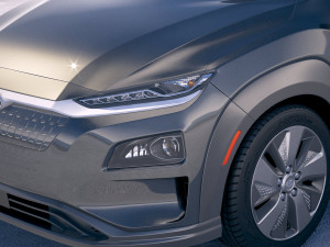 Hyundai Kona Electric 2019 Modèle 3D