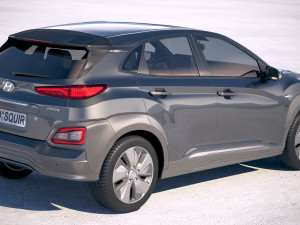 Hyundai Kona Electric 2019 Modèle 3D