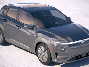 Hyundai Kona Electric 2019 Modèle 3D