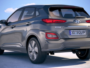 Hyundai Kona Electric 2019 Modèle 3D