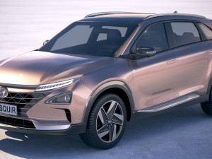 Hyundai Nexo 2019 Modelo 3D
