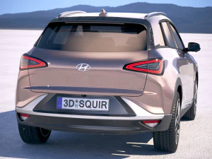 Hyundai Nexo 2019 3D Model