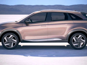 Hyundai Nexo 2019 3D Model