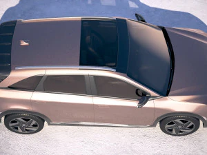 Hyundai Nexo 2019 3D Model