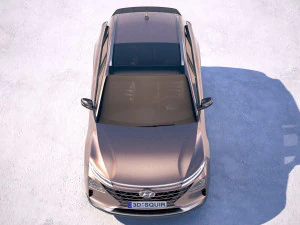 Hyundai Nexo 2019 3D Model