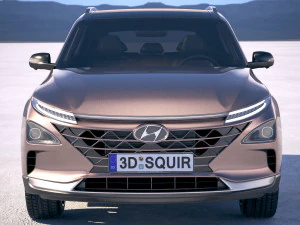 Hyundai Nexo 2019 3D Model