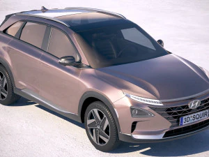 Hyundai Nexo 2019 3D Model