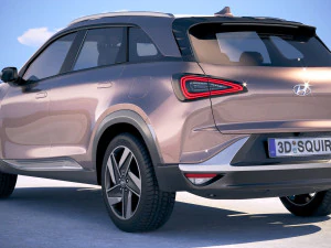 Hyundai Nexo 2019 3D Model