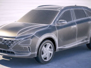 Hyundai Nexo 2019 3D Model