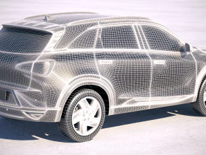 Hyundai Nexo 2019 3D Model