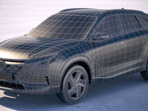 Hyundai Nexo 2019 3D Model