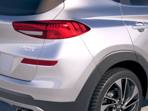 Hyundai Tucson 2018 Modelo 3D