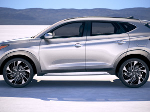 Hyundai Tucson 2018 Modelo 3D
