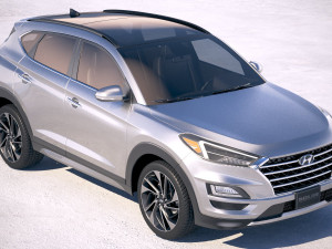 Hyundai Tucson 2018 Modelo 3D