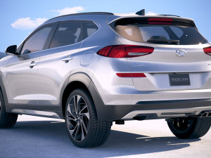 Hyundai Tucson 2018 Modelo 3D
