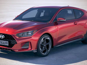 Hyundai Veloster 2019 Model 3D