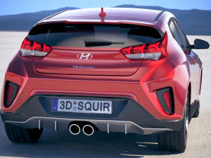 Hyundai Veloster 2019 3D Model