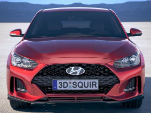 Hyundai Veloster 2019 3D Model