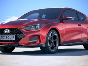 Hyundai Veloster 2019 Modello 3D
