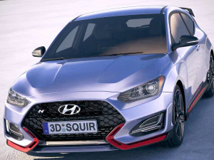 Hyundai Veloster N 2019 3D Model