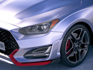 Hyundai Veloster N 2019 Modello 3D