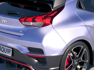Hyundai Veloster N 2019 Modello 3D