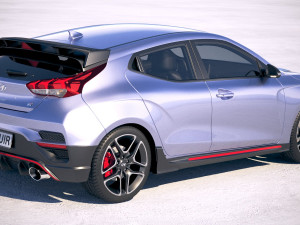 Hyundai Veloster N 2019 Modello 3D