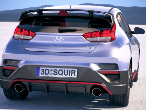 Hyundai Veloster N 2019 3D Model