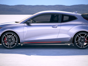 Hyundai Veloster N 2019 Modello 3D