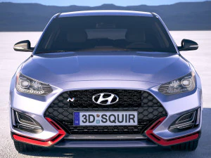 Hyundai Veloster N 2019 3D Model