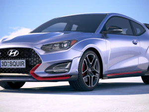 Hyundai Veloster N 2019 3D Model
