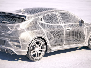 Hyundai Veloster N 2019 Modello 3D