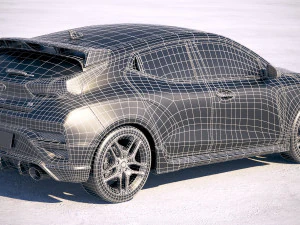 Hyundai Veloster N 2019 3D Model
