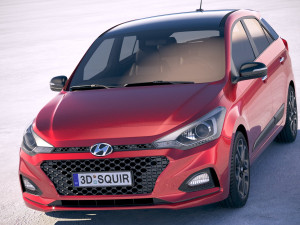 Hyundai i20 2019 3D Model