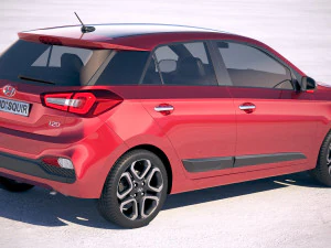 Hyundai i20 2019 3D Model