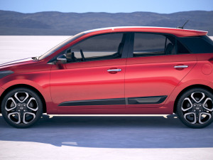 Hyundai i20 2019 3D Model